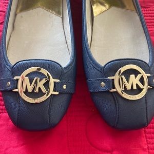 Navy blue Michael Kors flats Size 11